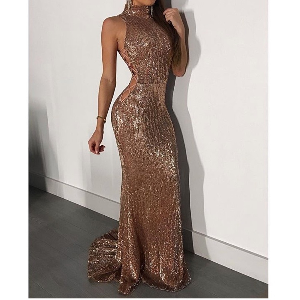 Andreina Sequin Gown